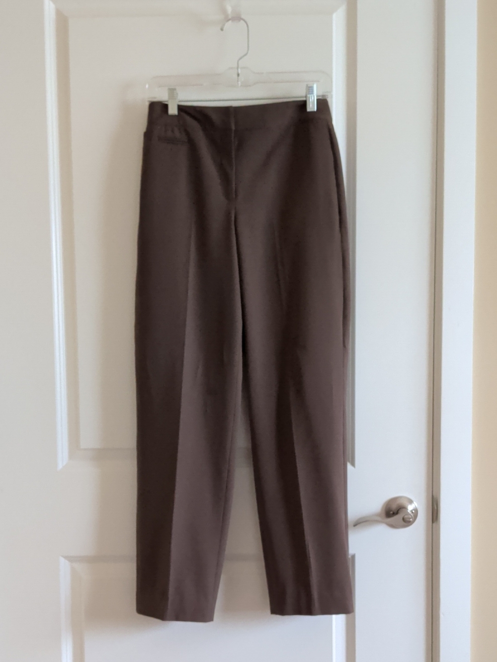 Women's Brown Tailored Dress Pants - Talbots